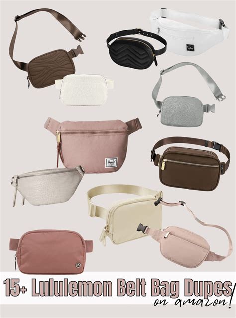 everywhere belt bag extended strap dupe|lululemon belt dupe.